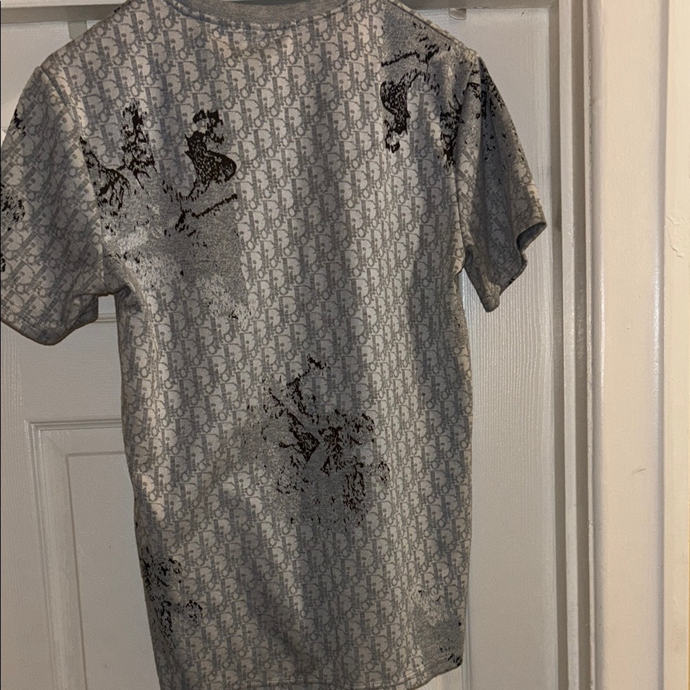 Men’s Dior graphic pattern